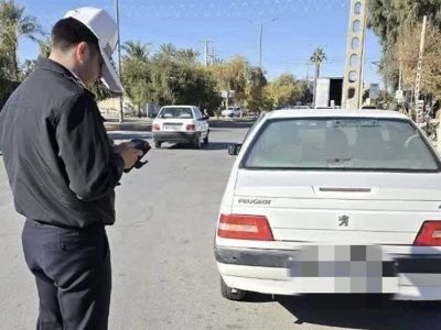 خودرویی با خلافی ۲۲ میلیون تومان در ماسال متوقف شد