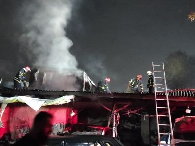 مهار آتش سوزی یک کارگاه مکانیکی در پل عراق رشت، بامداد امروز