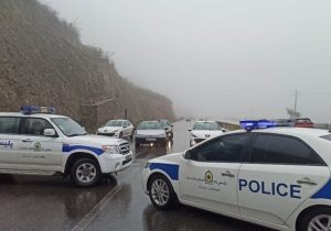 مسدود بودن جاده کندوان تا ظهر چهارشنبه