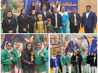 درخشش کوراش‌کاران دختر مازندرانی در رقابت‌های قهرمانی کشور