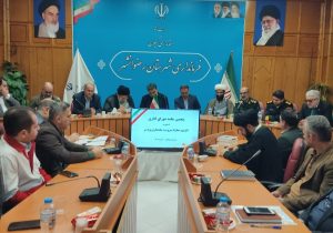 معارفه بخشدار جدید پره سر در شورای اداری رضوانشهر