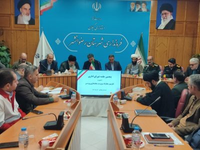 معارفه بخشدار جدید پره سر در شورای اداری رضوانشهر