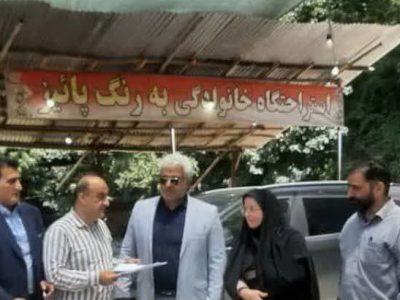 بازدید میدانی از نقطه مرزی عباسآباد و کلاردشت برای رفع ابهامات مرزی