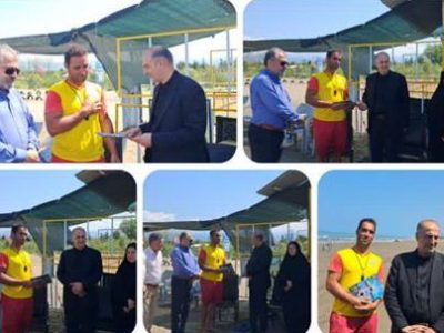 تقدیر فرماندار عباس‌آباد از ناجی فداکار «مهرداد خسروشهری»