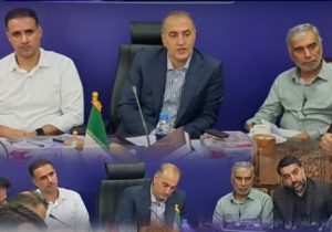 جلسه بررسی وضعیت آب شرب روستای سی‌بن در فرمانداری عباس‌آباد برگزار شد