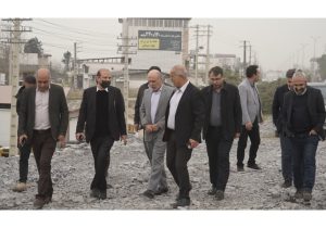 بازدید مدیرکل مهندسی عمران سازمان بنادر از بندر نوشهر