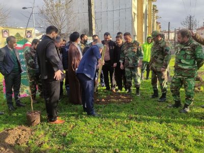 پویش ملی درختکاری به یاد «سردار دل‌ها» در گیلان