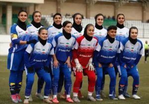 وارش نوشهر قهرمان لیگ دسته یک فوتبال بانوان ایران شدند
