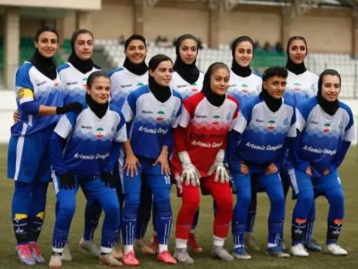 وارش نوشهر قهرمان لیگ دسته یک فوتبال بانوان ایران شدند