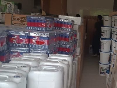 کشف ۳۵ میلیارد ریالی کود و سم احتکاری در نکا