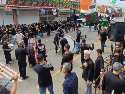 فرزندان دیار میرزا در سوگ شهادت سالار شهیدان
