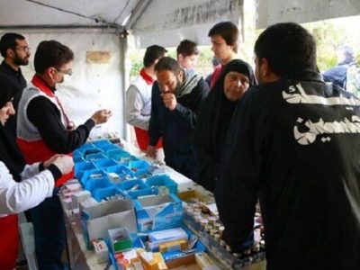 تمهیدات امدادی و لجستیکی جمعیت هلال احمر مازندران ویژه اربعین