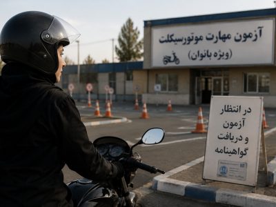 گواهینامه‌ای میان وعده و ابلاغ/ انتظار بانوان موتورسوار به پایان می‌رسد؟