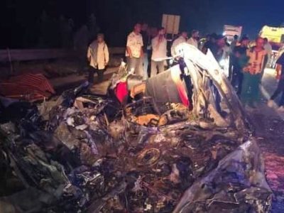 سبقت غیرمجاز علت تصادف خونین جاده قدیم امامزاده هاشم رشت