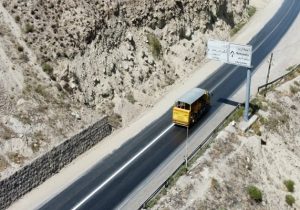 خط‌کشی ۵۶۰ کیلومتر از راه‌های مازندران