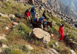نجات کوهنورد مصدوم علم کوه در یک عملیات ۲۴ ساعته