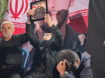 وداع باشکوه مردم تنکابن با پیکر ناخدا دوم خلبان شهید امیرحسین سلیم‌زاده