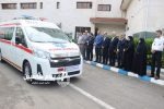 ۶ آمبولانس جدید وارد ناوگان اورژانس گیلان شد