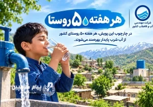 تکمیل آبرسانی به ۵ هزار و ۳۸۲ روستا