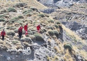 ادامه عملیات جستجوی فرد مفقودی در وانا محور هراز