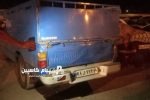 توقیف خودروی نیسان حامل چوب قاچاق در محور کندوان