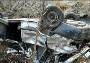 سقوط مرگبار پراید به دره در کجور؛ ۶ نفر جان باختند