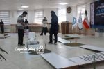 رقابت دانش آموزان ربات کار در قائم شهر